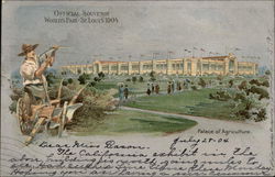 Palace of Agriculture Postcard