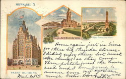 Views of Milwaukee Postcard