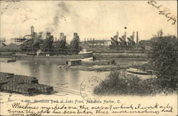 Minnesota Dock at Lake Front Postcard