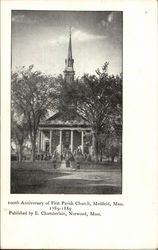 First Parish Church Postcard