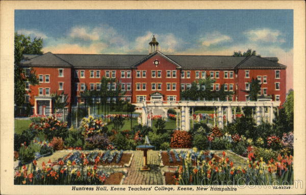 Huntress Hall, Keene Teachers' College New Hampshire