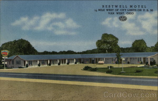 Restwell Motel Van Wert Ohio