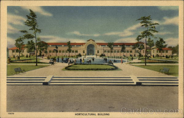 Horticultural Building, New York State Fair 1939 Syracuse
