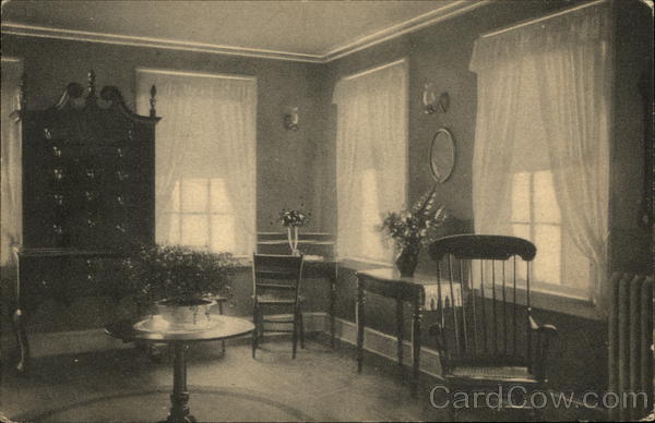 Ladies' Waiting Room, Sweet Heart Tea House Shelburne Falls Massachusetts