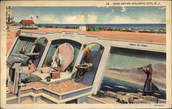 Sand Artist Atlantic City New Jersey