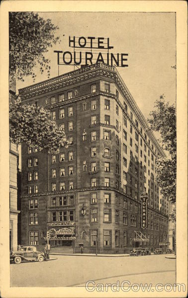 Hotel Touraine Boston Massachusetts