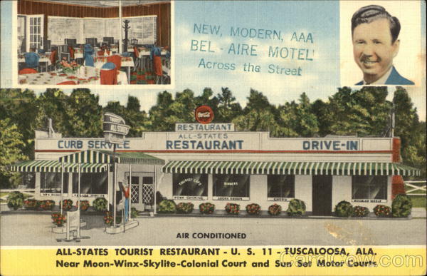 All-States Tourist Restaurant Tuscaloosa Alabama