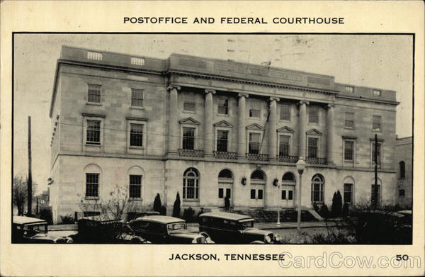 Post Office and Federal Courthouse Jackson Tennessee