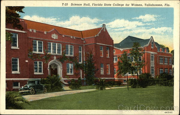 Florida State College for Women - Science Hall Tallahassee