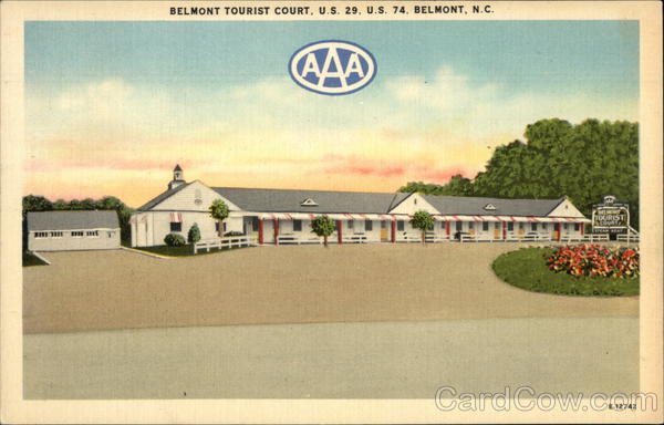 Belmont Tourist Court North Carolina