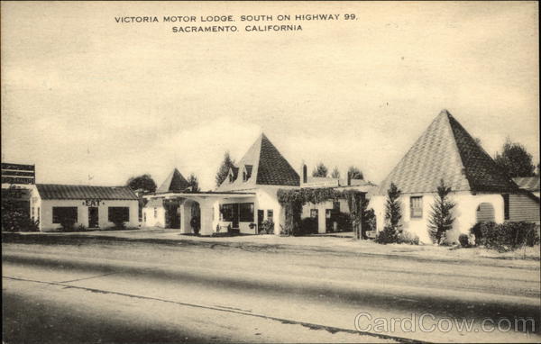Victoria Motor Lodge Sacramento California