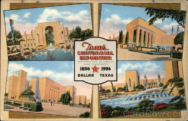 Texas Centennial Exposition Dallas TX