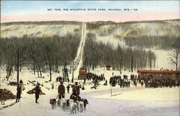 Ski Tow, Rib Mountain State Park Wausau Wisconsin