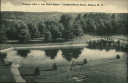 Campus Lake Postcard