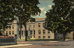 Nashua Memorial Hospital New Hampshire Postcard Postcard Postcard