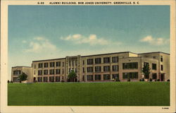 Alumni Building, Bob Jones University Greenville, SC Postcard Postcard Postcard