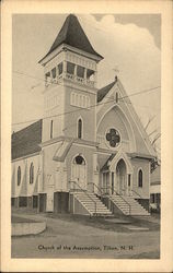 Church of the Assumption Tilton, NH Postcard Postcard Postcard