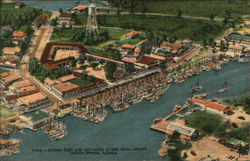 Sponge Fleet and Exchange Tarpon Springs, FL Postcard Postcard Postcard