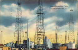 One of Several Oil Fields Postcard