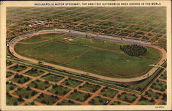 Indianapolis Motor Speedway Postcard Postcard Postcard