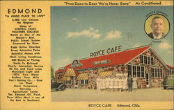 Royce Cafe Edmond, OK Postcard Postcard Postcard