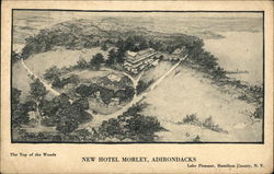 New Hotel Morley, Adirondacks Postcard