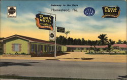 Park Motel Postcard