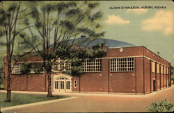 Alumni Gymnasium Auburn, IN Postcard Postcard Postcard