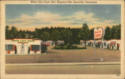 White City Court Postcard