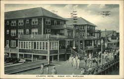 Atlantic Hotel Ocean City, MD Postcard Postcard Postcard