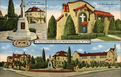 St.Peter's Catholic Church Postcard
