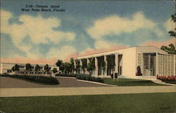 Temple Israel West Palm Beach, FL Postcard Postcard Postcard