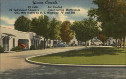 Yucca Courts Postcard