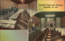 Capitol Cafe and Lounge Aberdeen, SD Postcard Postcard 
