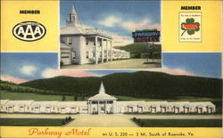 Parkway Motel Roanoke, VA Postcard Postcard Postcard