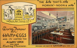 The Ham N Egg Corner New York, NY Postcard Postcard Postcard