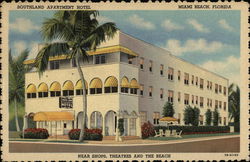 Southland Apartment Hotel Postcard