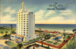 The Sea Isle Hotel and Cabana Club Postcard