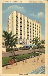 Hotel Netherland Miami Beach, FL Postcard Postcard Postcard