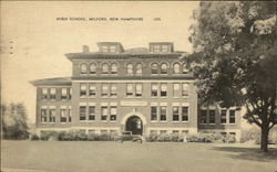 High School Milford, NH Postcard Postcard Postcard