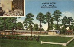 Caroie Motel Postcard