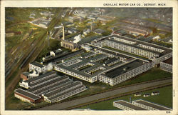 Cadillac Motor Car Company Detroit, MI Postcard Postcard Postcard