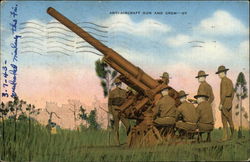 Anti-Aircraft Gun and Crew Anti-Aircraft Gun and Crew