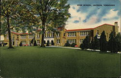 High School Jackson, TN Postcard Postcard 