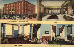 Gilmer Hotel Columbus, MS Postcard Postcard Postcard