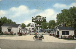 Cookville Motel Postcard