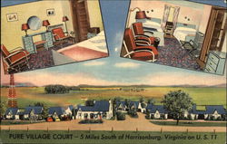 Pure Village Court Postcard