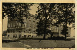 Lambuth College Jackson, TN Postcard Postcard Postcard