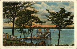 Lake Tangipahoa, Percy Quin Park McComb, MS Postcard Postcard Postcard