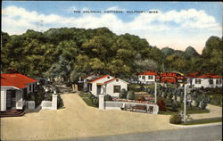 Colonial Tourist Cottages Postcard